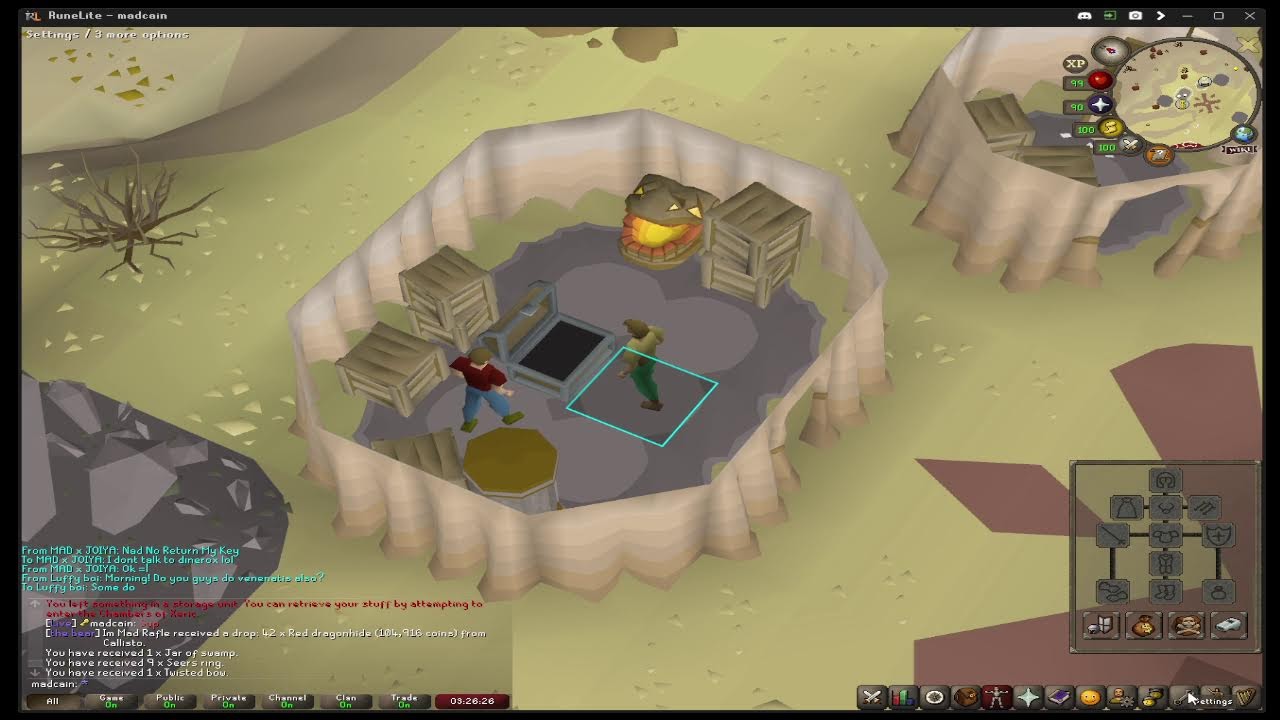 Solo Cox With Alt +3    5 Man raid solo