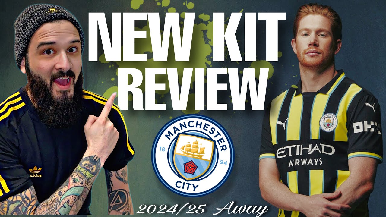 The New Manchester City 2024/25 Away Kit! (Football Shirt Review)