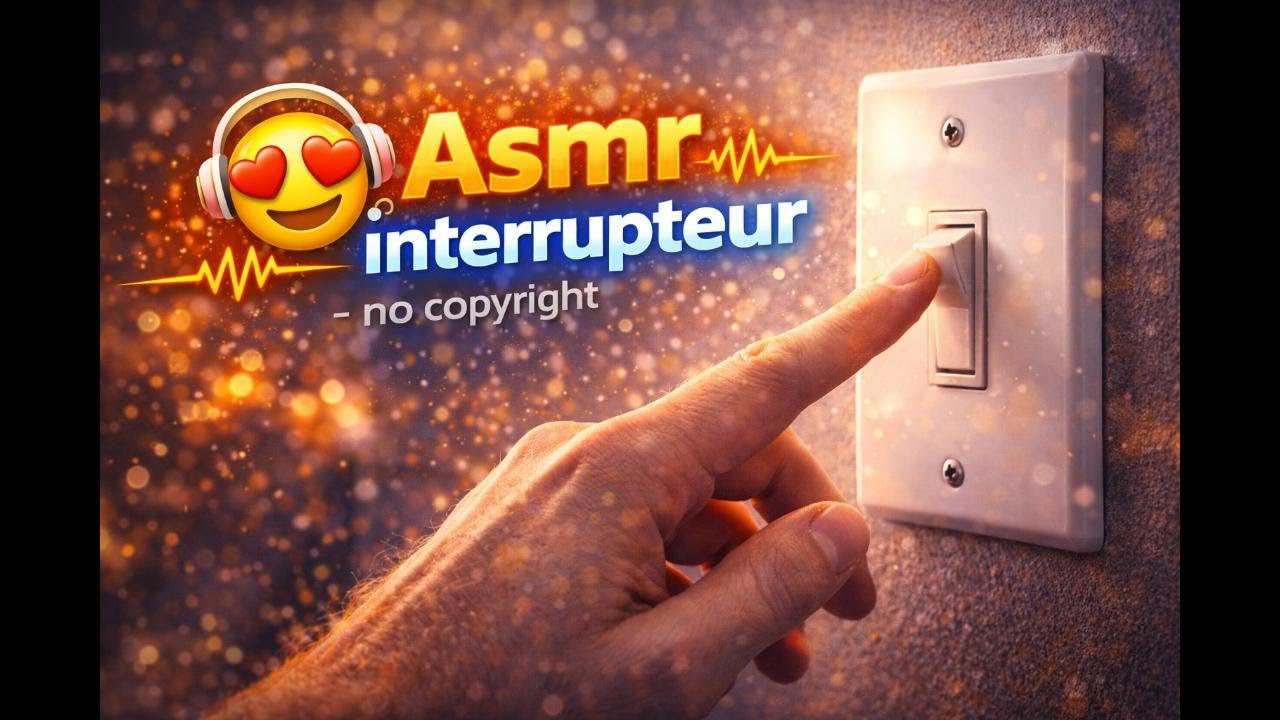 ASMR interrupteur 🔊 #effetssonores  #bruitage #soundeffects #Bruit #asmr #asmrsounds #interrupteur