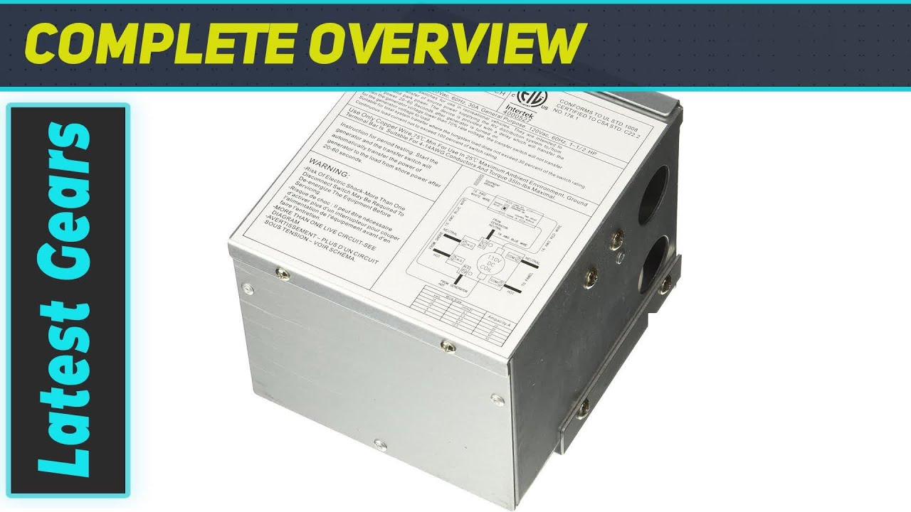WFCO T30 30 Amp Transfer Switch - The Best Choice for Your RV Power Management?