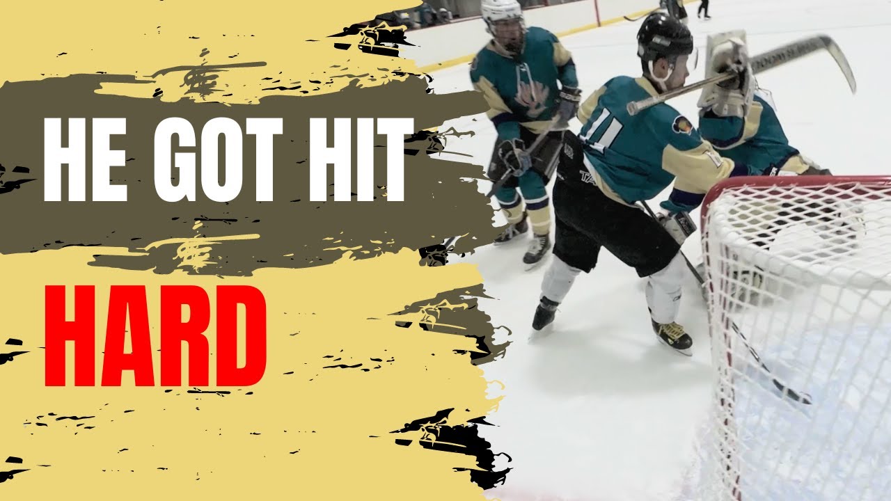 Ex pro takes on mens league hockey game