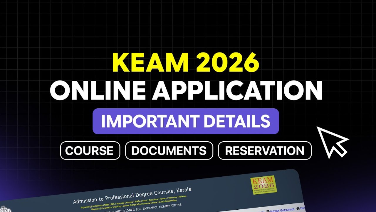 KEAM 2026 | APPLICATION PROCEDURE | STEP BY STEP
