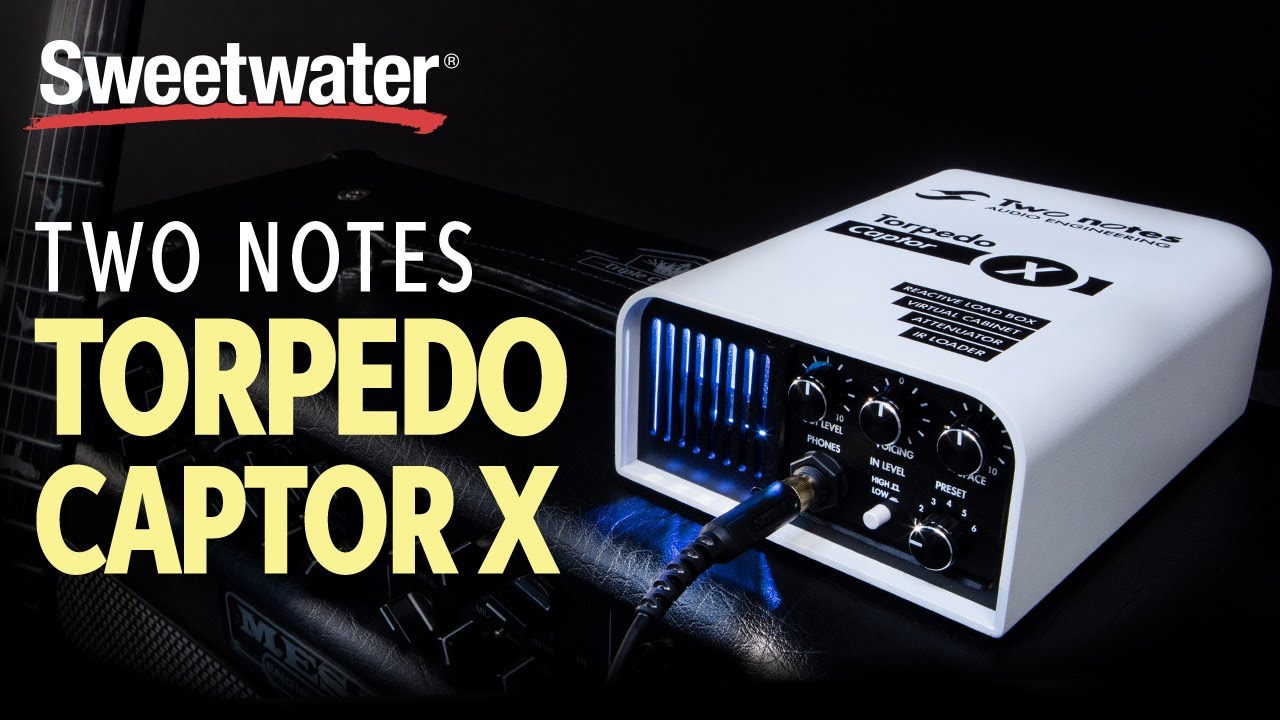 Two Notes Torpedo Captor X Reactive Loadbox DI and Attenuator Demo