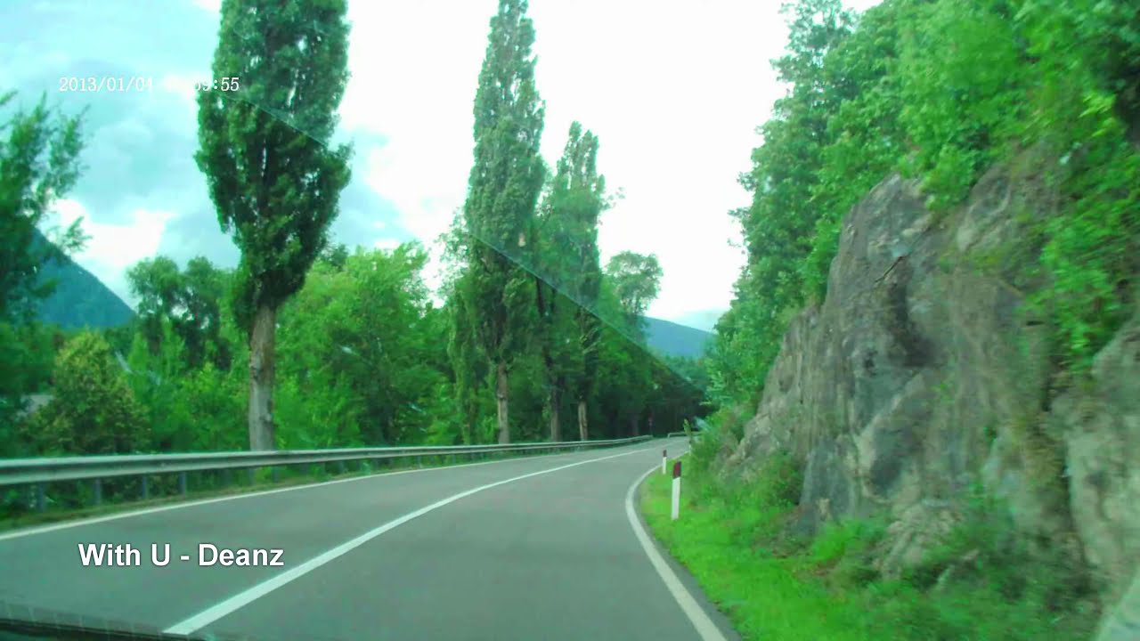Scenic Driving in South Tyrol, Italy, to Natz-Schabs