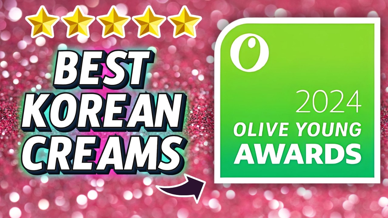 ✨ Top 4 Best Moisturizers of 2024 – Olive Young Awards 2024 Winners 🏆 Best Kbeauty Moisturizer