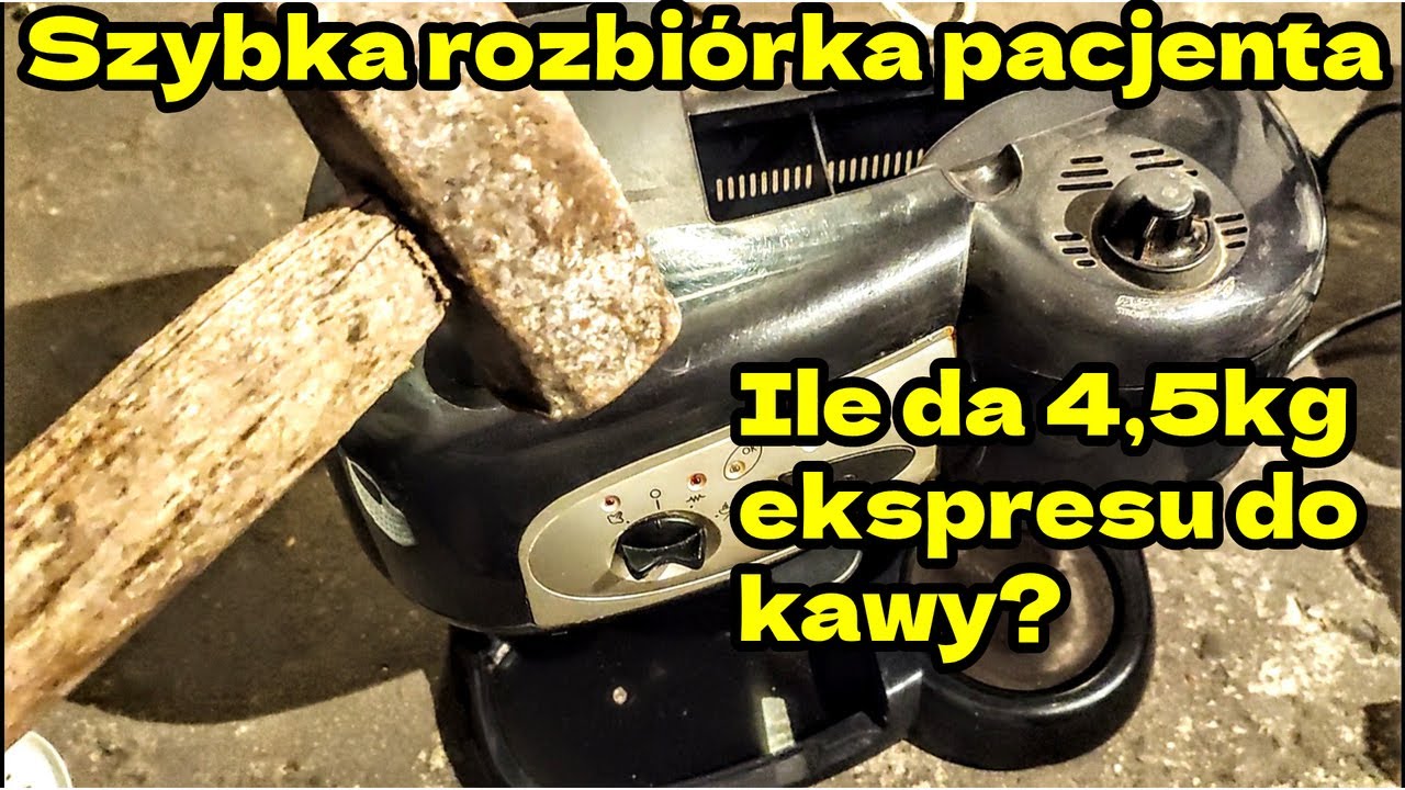 Ekspres do kawy na złom| czy da się na nim zarobić? Ile wyciśniemy ze starego ekspresu