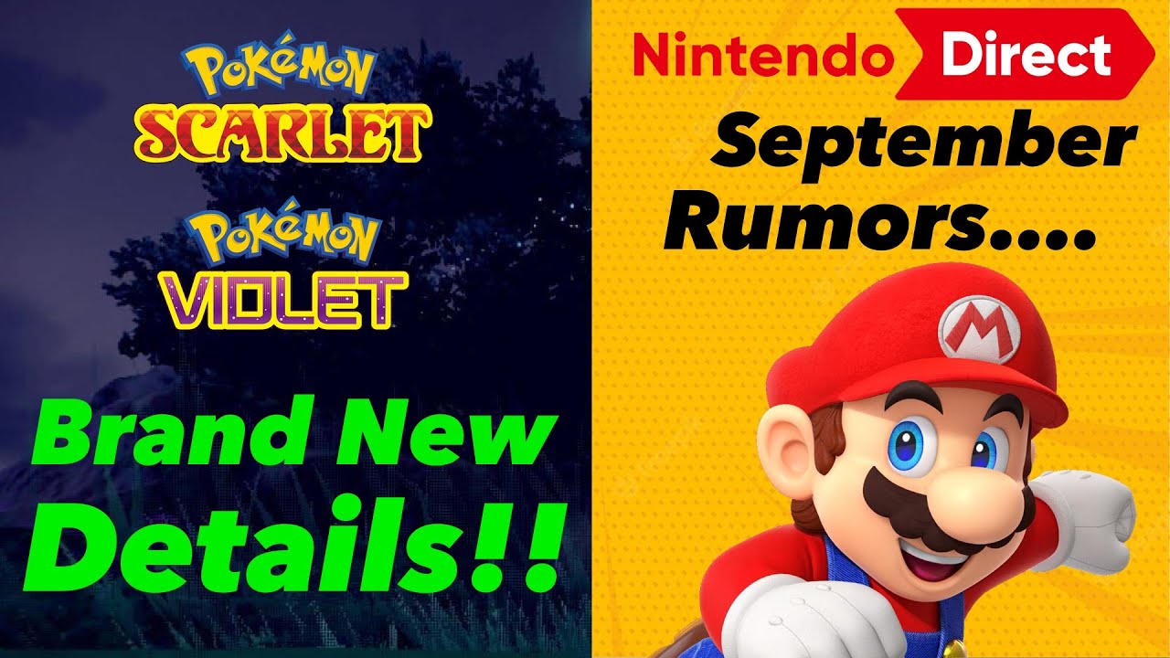 September Nintendo Direct Rumors Surface + New Pok&eacute;mon Scarlet & Violet Details