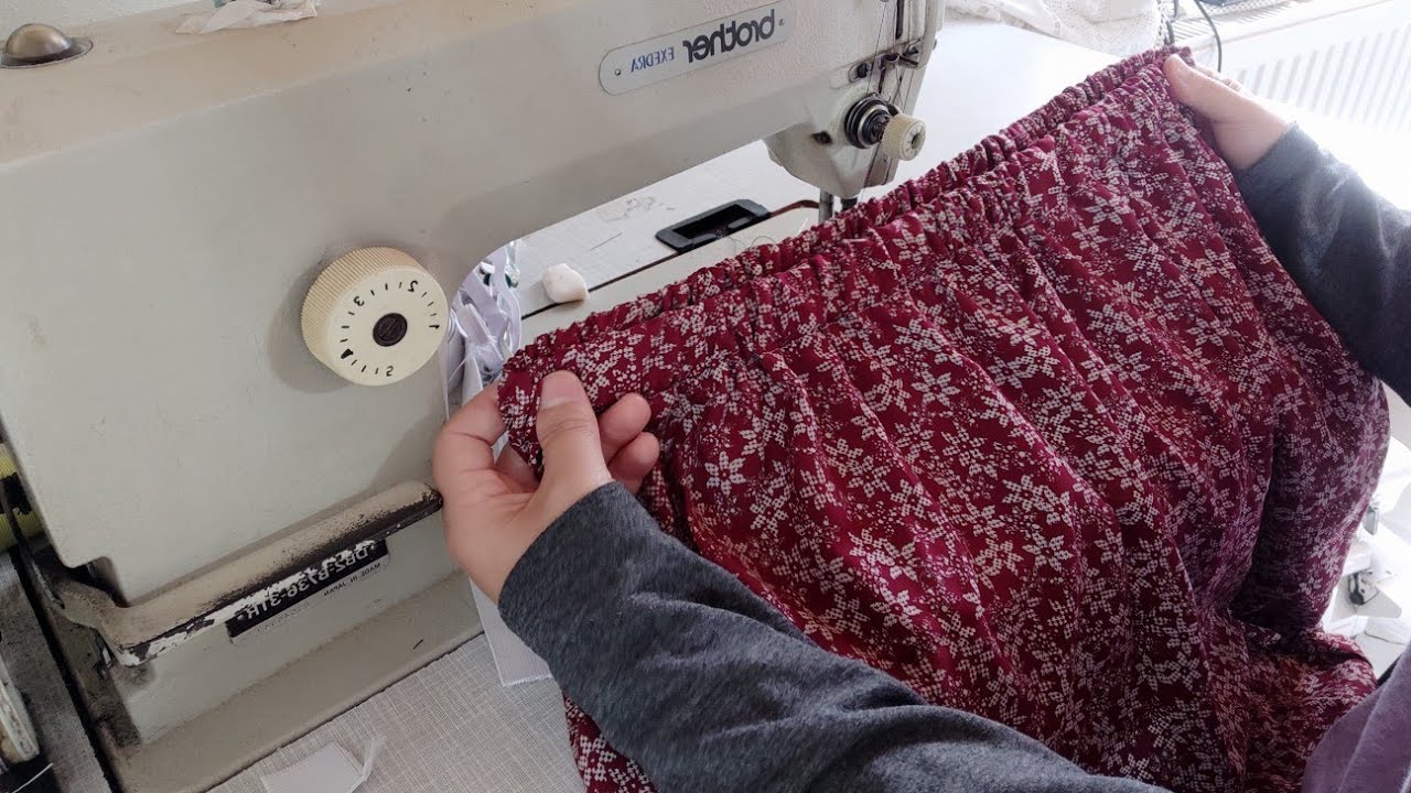 ETEK VE PİJAMA BELİNE NASIL LASTİK TAKILIR?  NASIL YAPILIR?