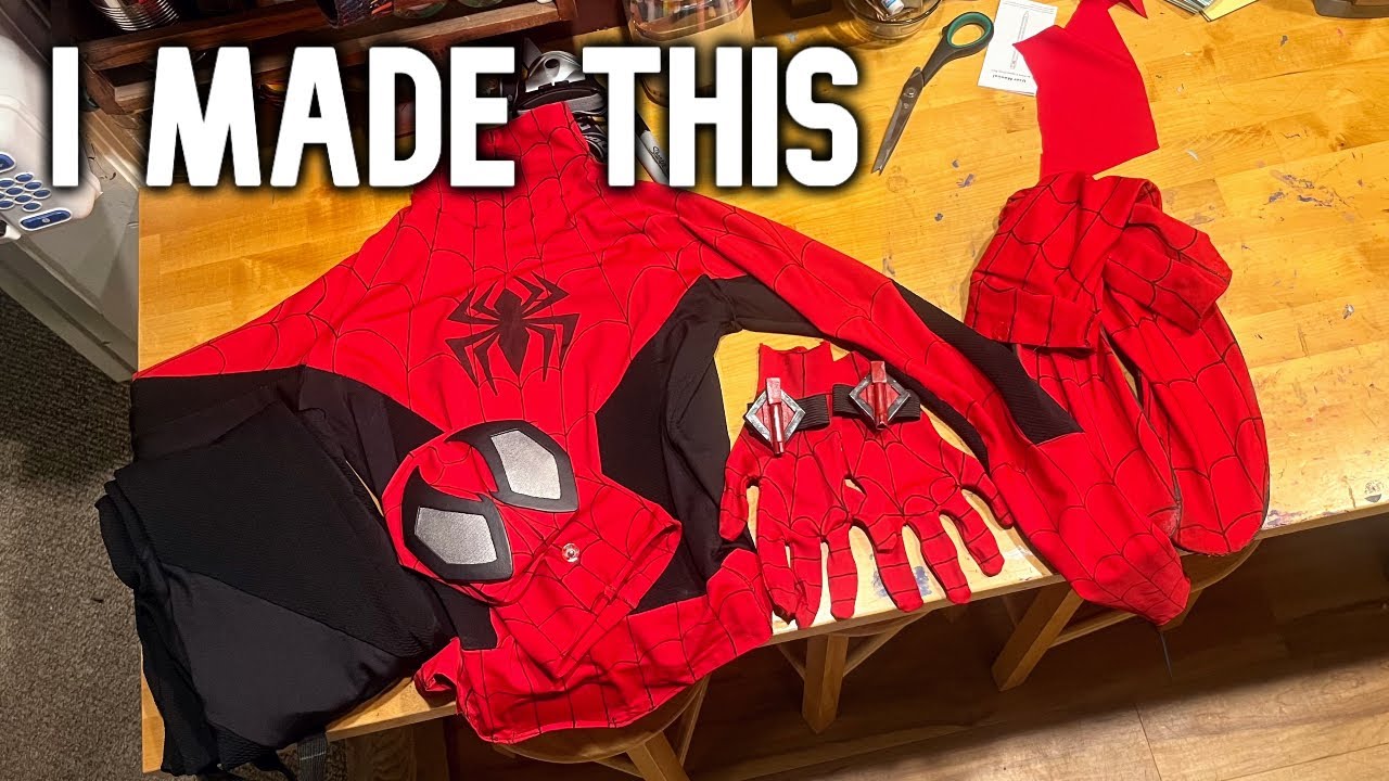 I Made Another Spider-Man Suit! (DIY)