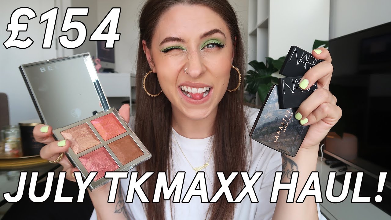 JULY TKMAXX MAKEUP HAUL & VLOG!! 2020 | Finding some absolute GEMS  in Tkmaxx UK!