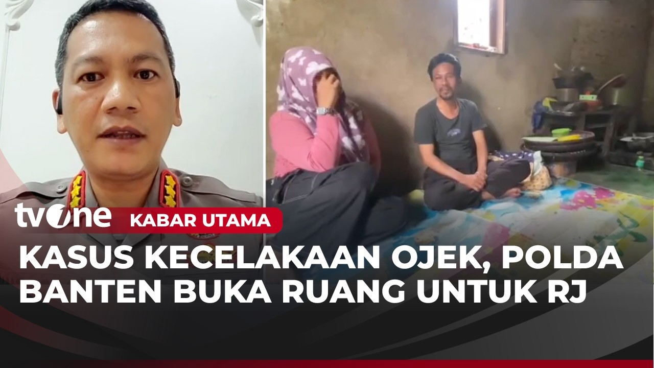 Polres Pandeglang Fasilitasi RJ untuk Kasus Ojek yang Dipolisikan Gegara Jalan Rusak | Kabar Utama
