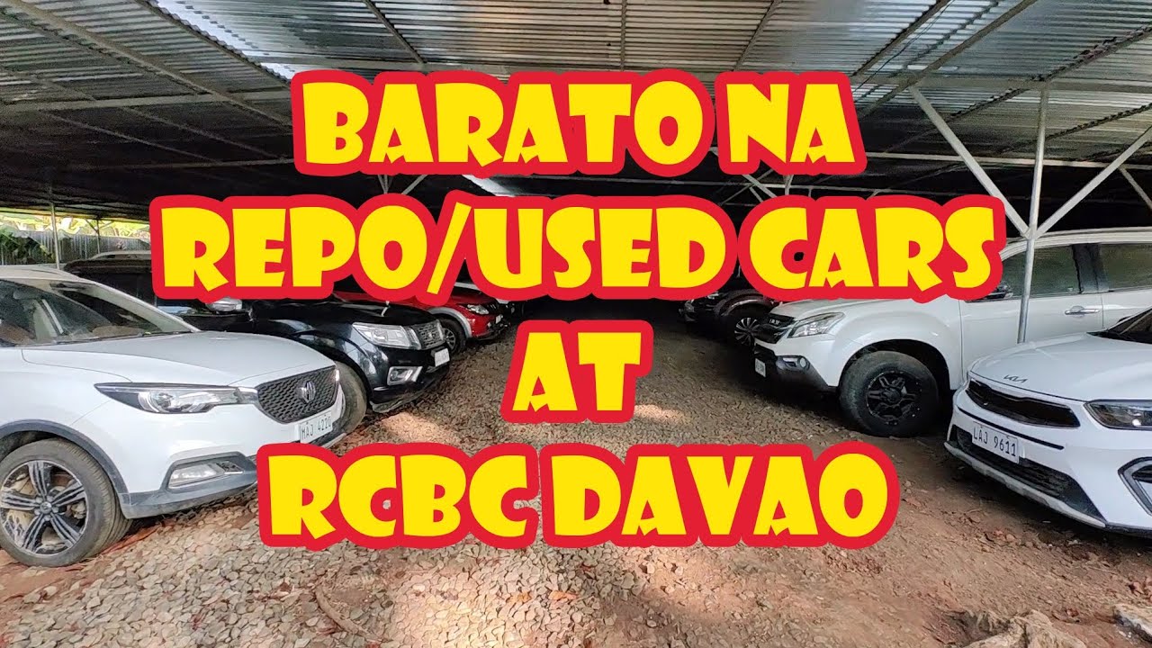 Посетите склад RCBC Catalunan в Давао, чтобы купить подержанные автомобили по доступным ценам и в...