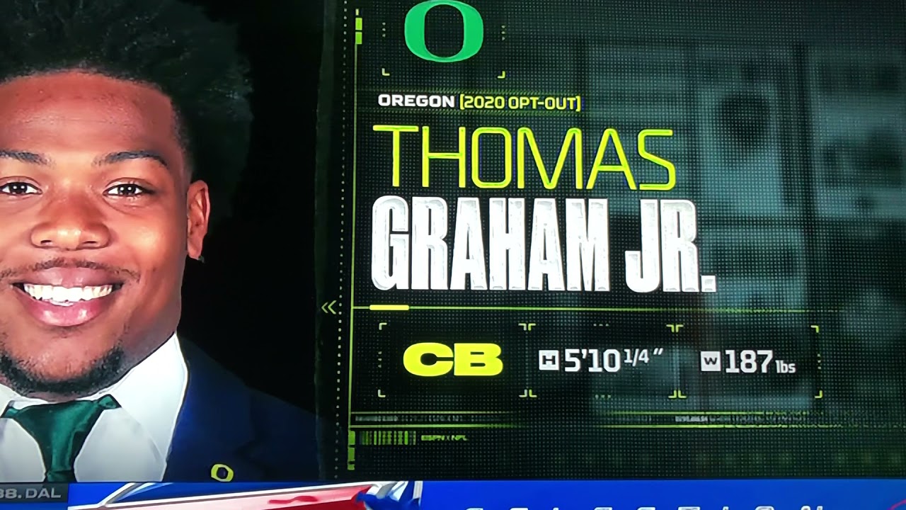 Chicago Bears draft CB Thomas Graham Jr. from Oregon in the sixth round