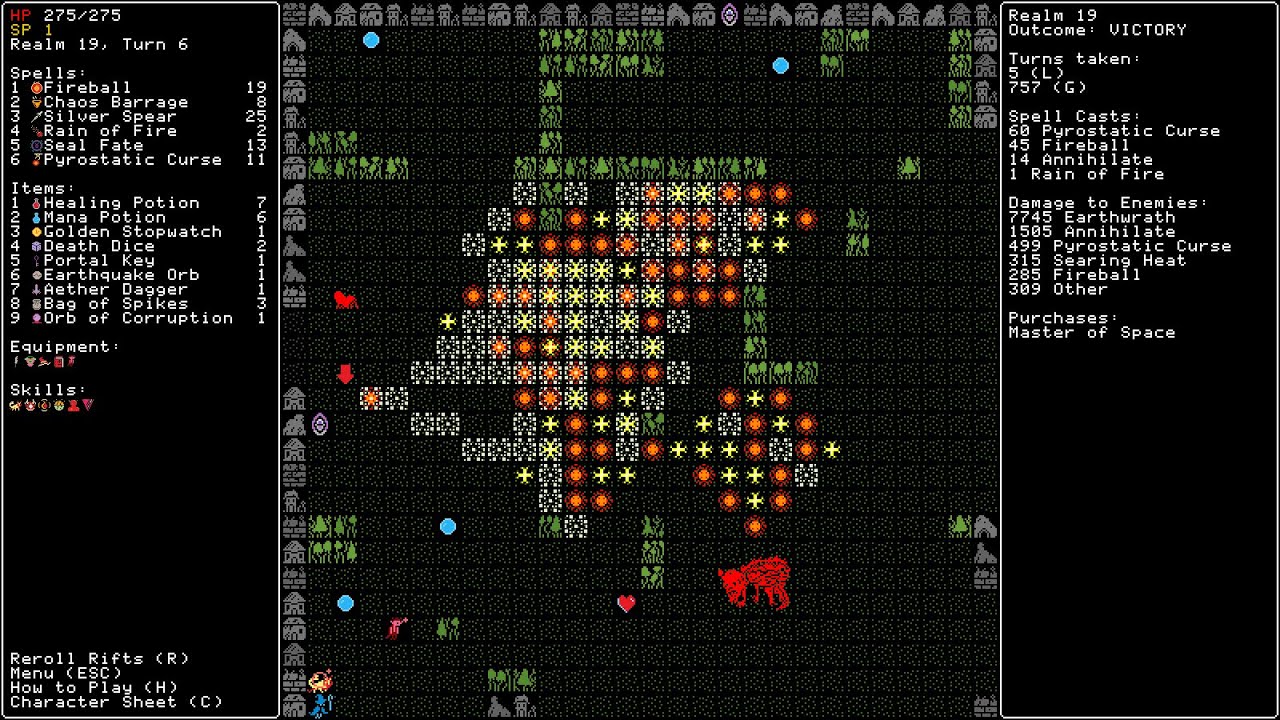 Rift Wizard 2 - Rain of Fire, Chaos Storm