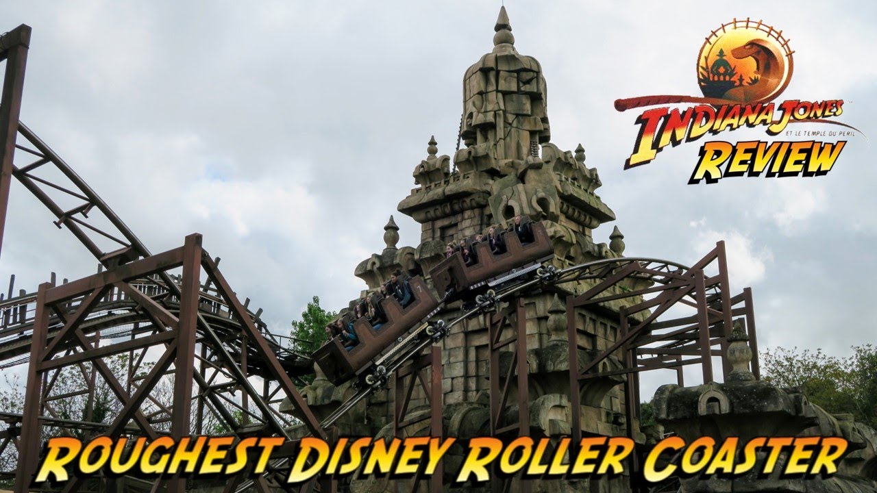 Indiana Jones Temple du Péril Review, Disneyland Paris Intamin Coaster | Roughest Disney Coaster
