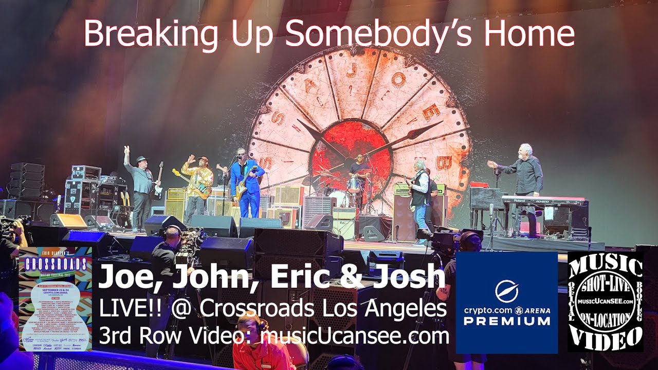 Joe, Eric, John, & Josh Breaking Up Somebody's Home LIVE!! @ Crossroads Los Angeles musicUcansee.com