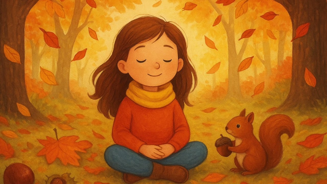 Podzimní den v parku - Meditační příběh pro děti
