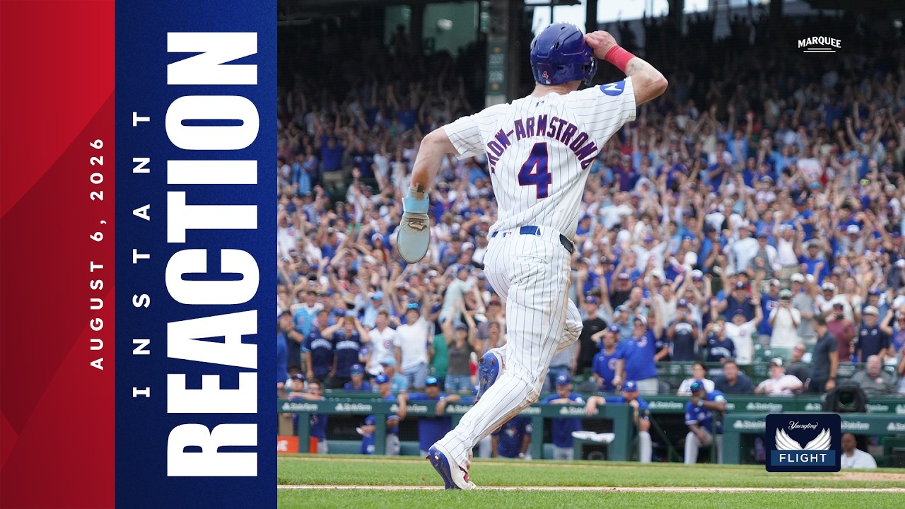 INSTANT REACTION: Cubs WALK IT OFF! 💥 | Cubs Postgame Live! (8/6/26)