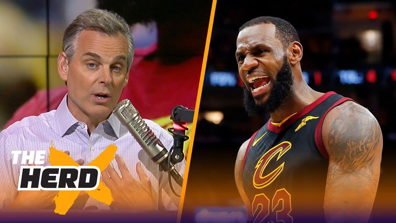 Colin Cowherd on LeBron's future in the NBA if the Cavs lose Game 4 to Boston | NBA | THE HERD