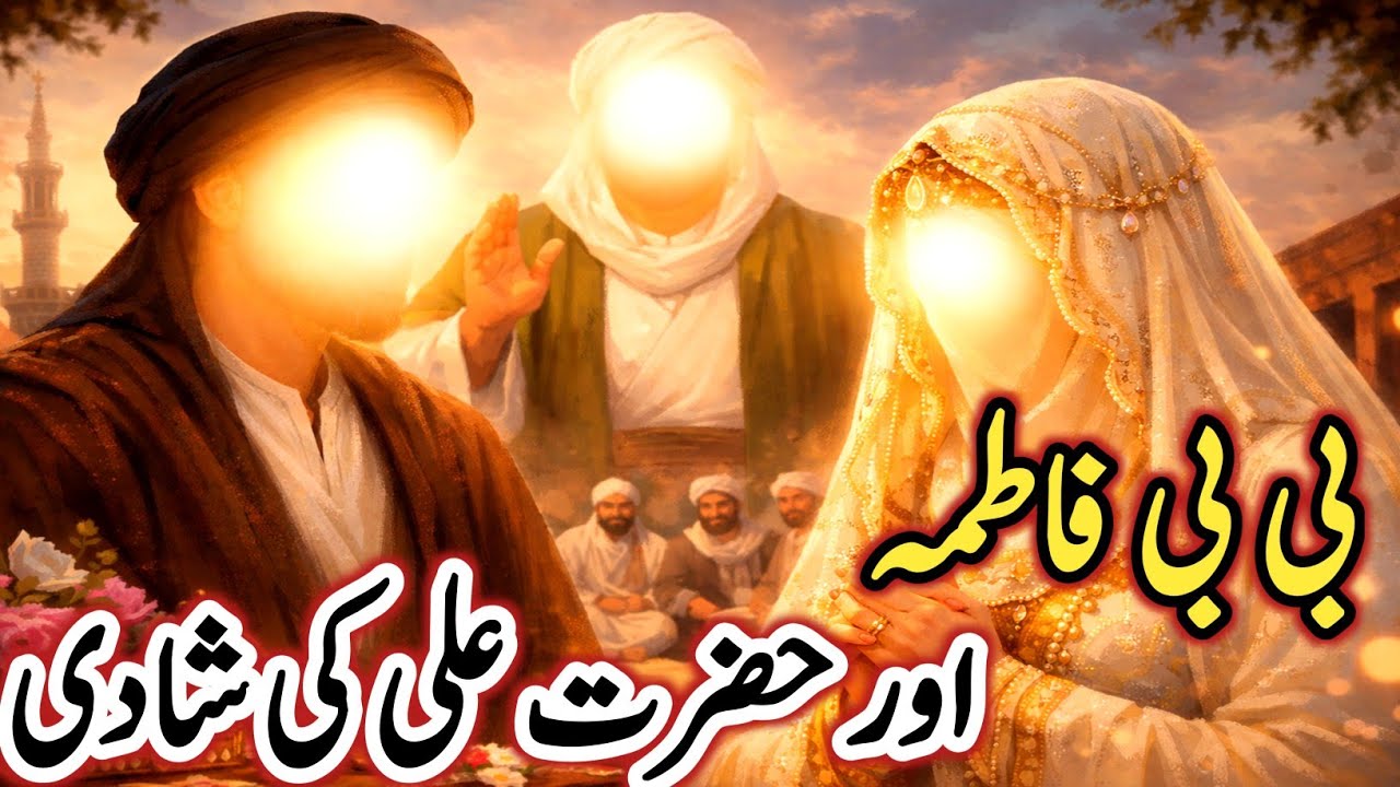 Hazrat Fatima Ki Shadi Ka Waqia | Hazrat Ali Aur Bibi Fatima Ki Shadi | Bibi Fatima Ka Waqia.