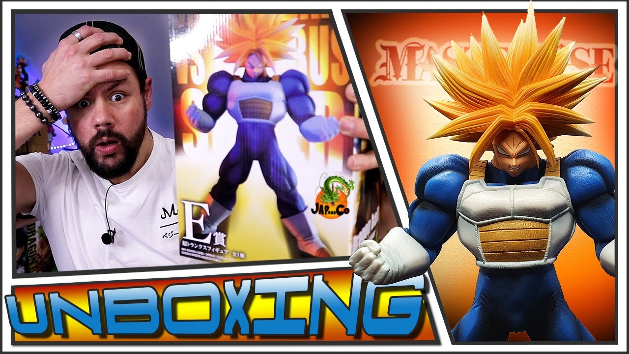 MODE BESTIAL !!! MASTERLISE SUPER TRUNKS ICHIBAN KUJI DRAGON BALL VS OMNIBUS SUPER UNBOXING FIGURINE