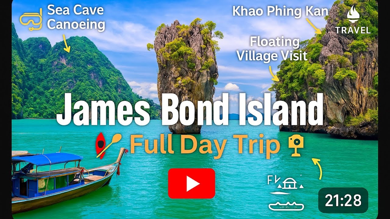 Phuket Day Trip to James Bond Island | Full Experience!
