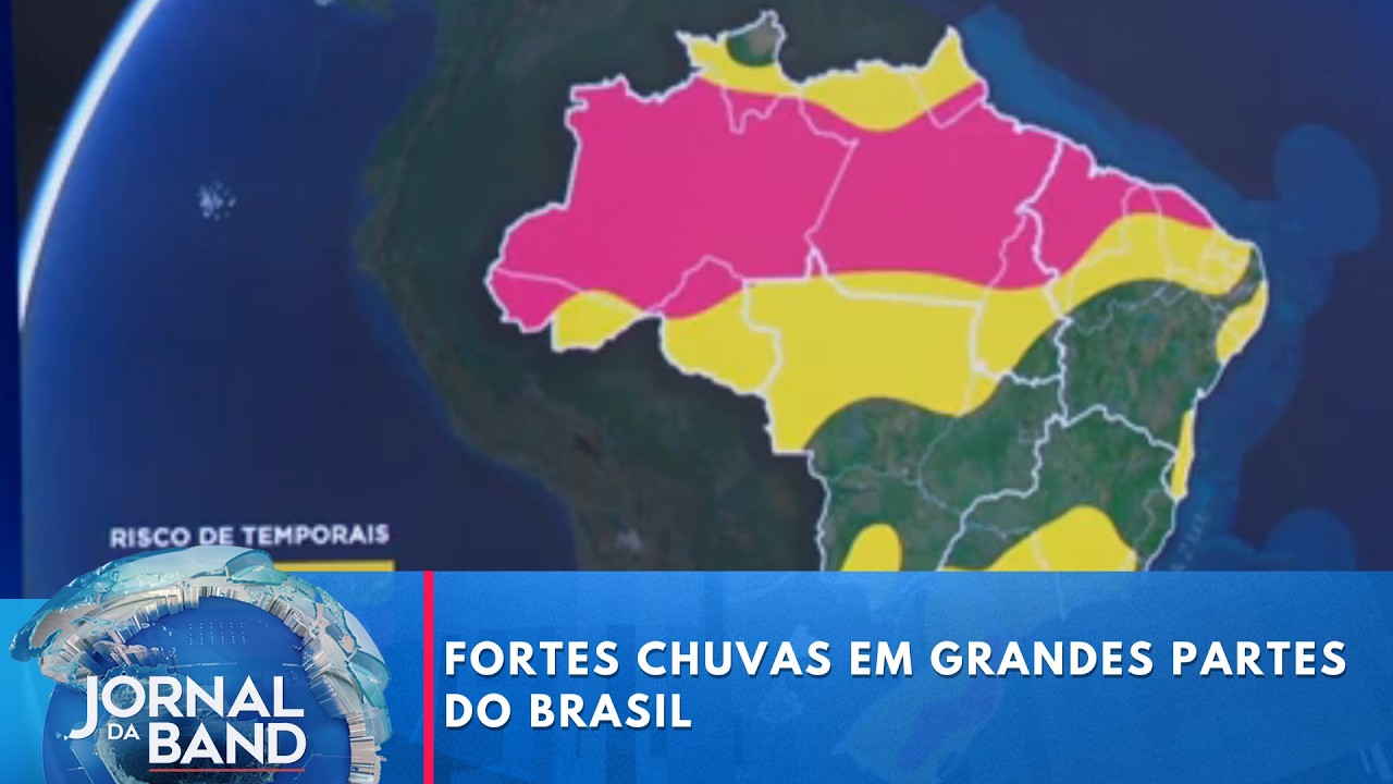 Saiba quais estados escapam da chuva neste fim de Carnaval | Jornal da Band