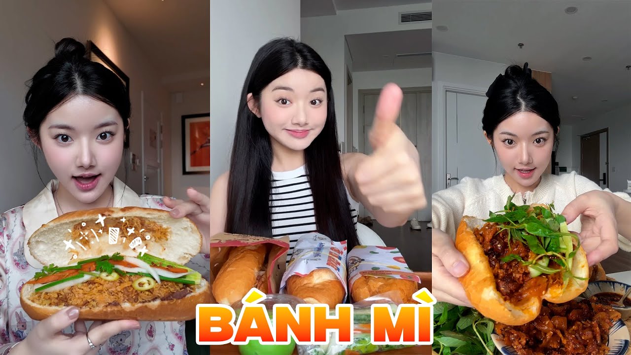 Mukbang Bánh Mì Việt Nam Ngon Nhất | Đủ Loại Nhân Truyền Thống & Hiện Đại
