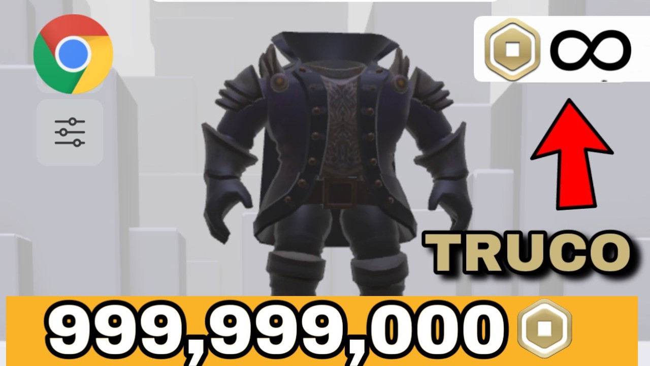 EL TRUCO para CONSEGUIR ROBUX INFINITOS en ROBLOX +999,999,000 ROBUX la VERDAD!!!