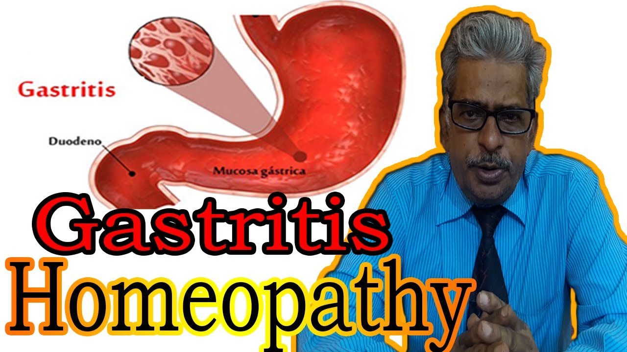 Gastritis in Hindi - Discussion and Treatment in Homeopathy by Dr P.S. Tiwari