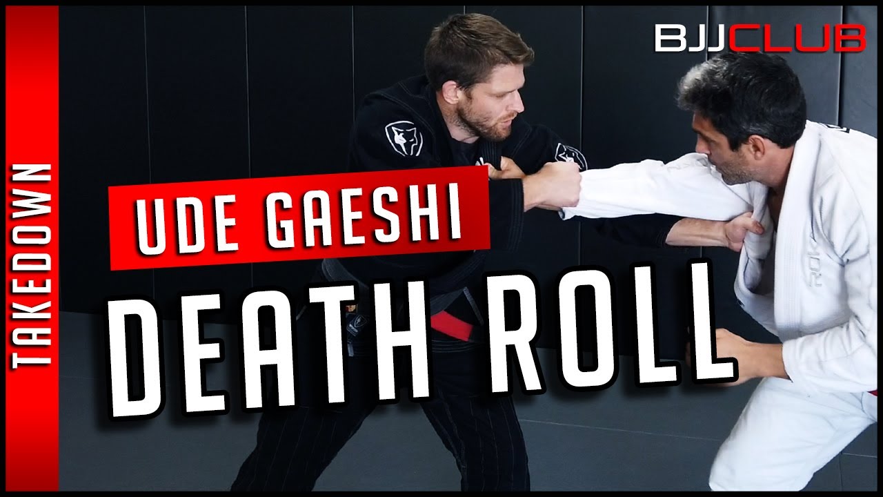 Ude Gaeshi (THE CROCODILE DEATH ROLL) 👉 Tip for Takedown bigger opponents - BJJCLUB - BJJ