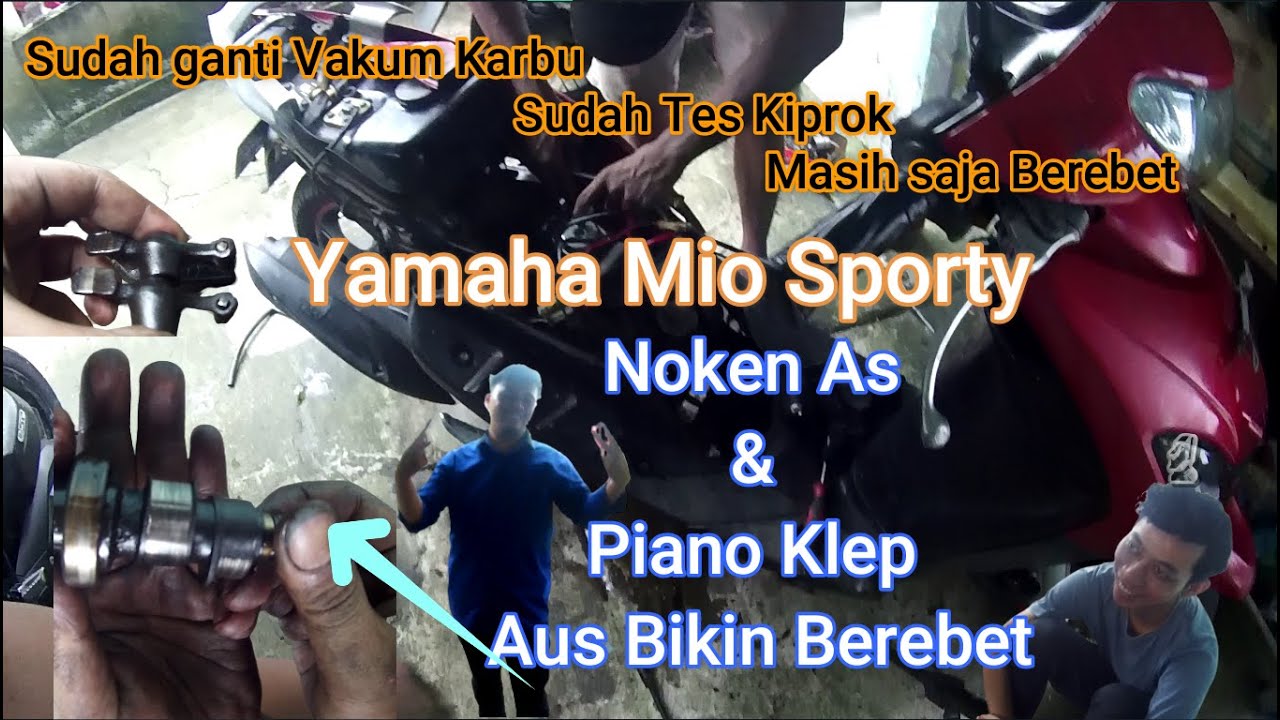 Yamaha Mio Sporty Noken As & Klep Aus Bikin Berebet