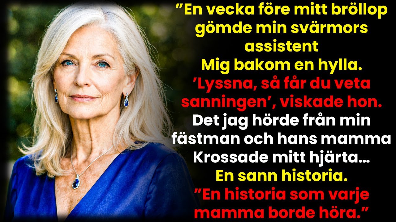 ”Lita på mig”, viskade främlingen. Det min fästman och svärmor sa tog andan ur mig