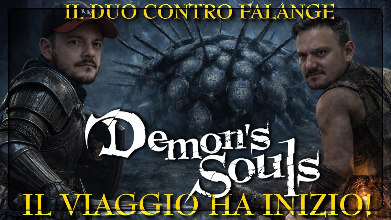 Il viaggio ha inizio! Scontro con LA FALANGE! - DEMON'S SOULS in CO-OP [BLIND RUN] Ep.1