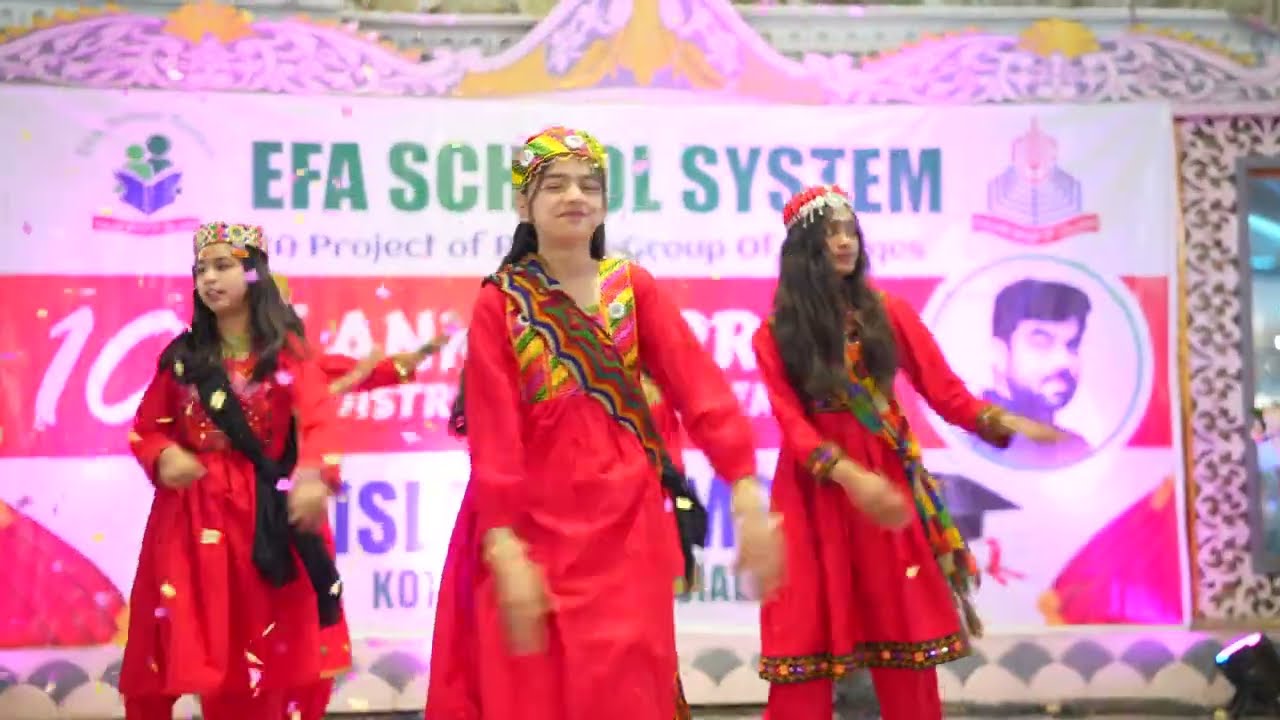 Pakistan Cultural Songs Tablo | @efaschoolkotliLoharan