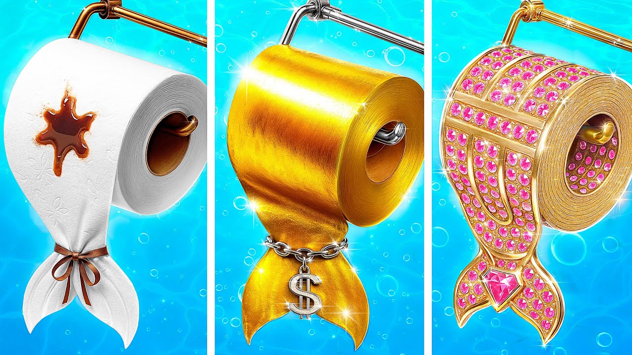 Бедная vs Богатая vs Ультра Богатая Русалка | Сумасшедший Челлендж от Candy DO