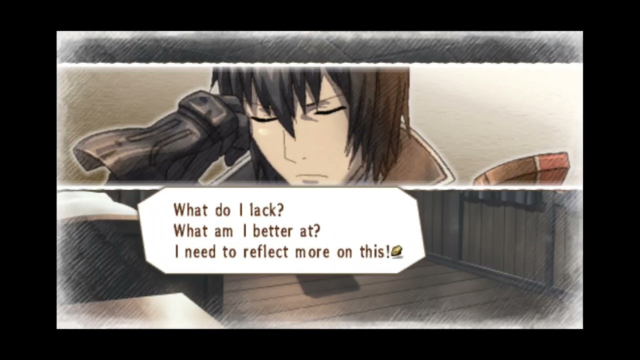 Valkyria Chronicles 3 Kurt Irving Reflecting