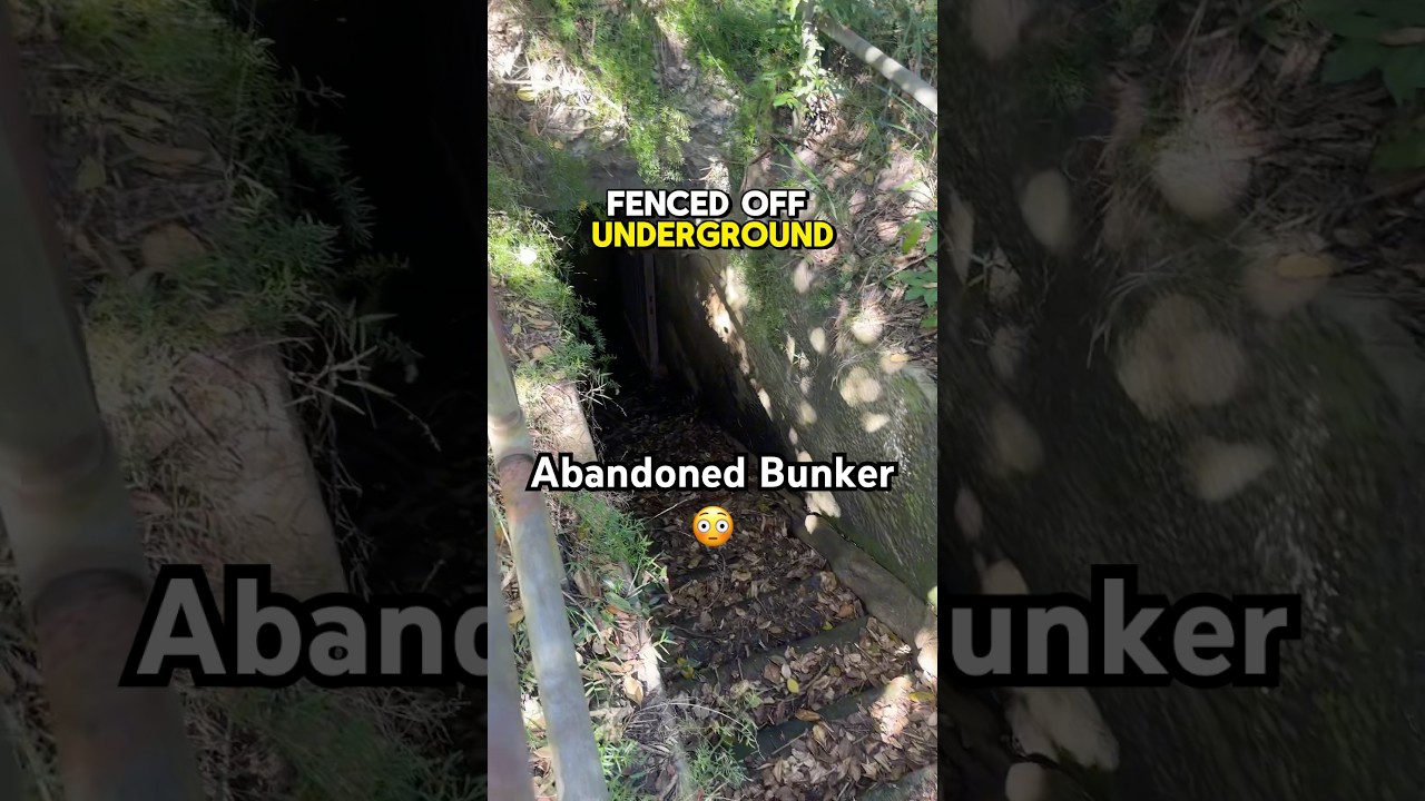 I found these secret abandoned underground bunkers #abandoned #urbex #abandonedplaces