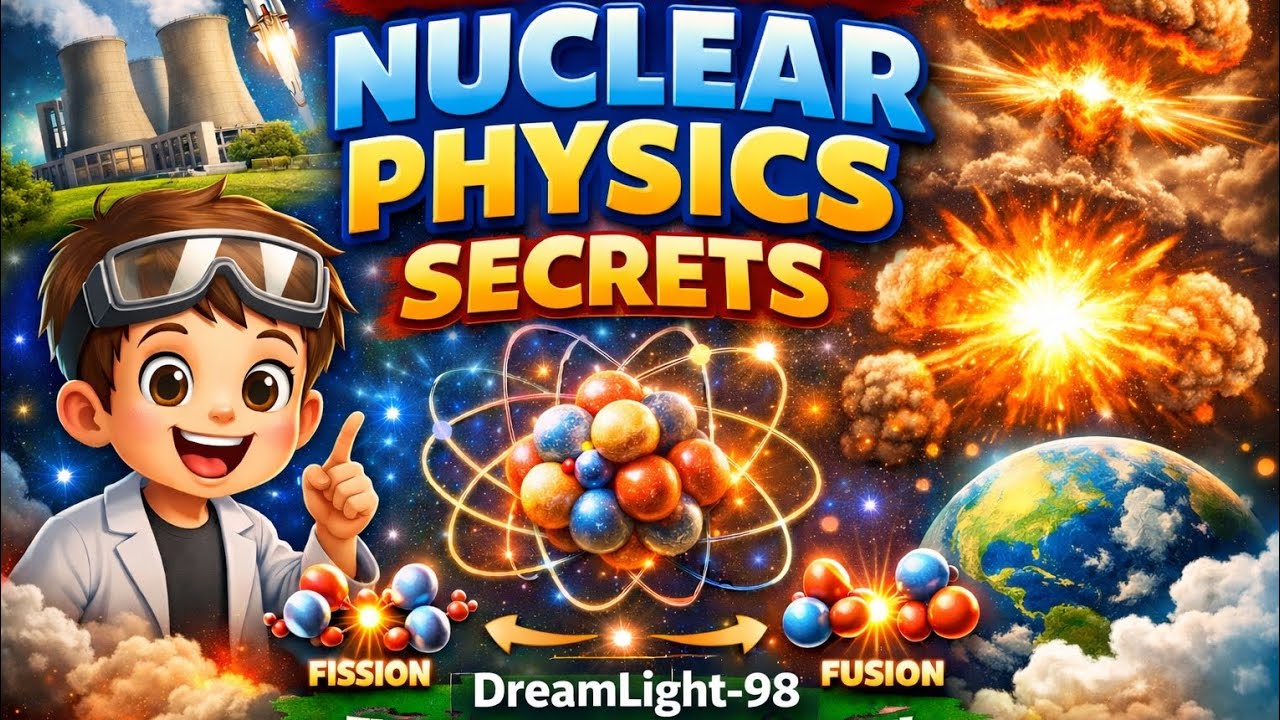 Mind-Blowing Nuclear Physics Secrets Every Kid Must Know | Fun Science Story for Kids 