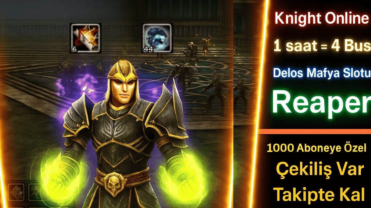 1 Saatte 4 BUS ! Delos Farmı ile ZENGİN Olmak ? #knightonline #knightonlinefarm #keşfet #knight