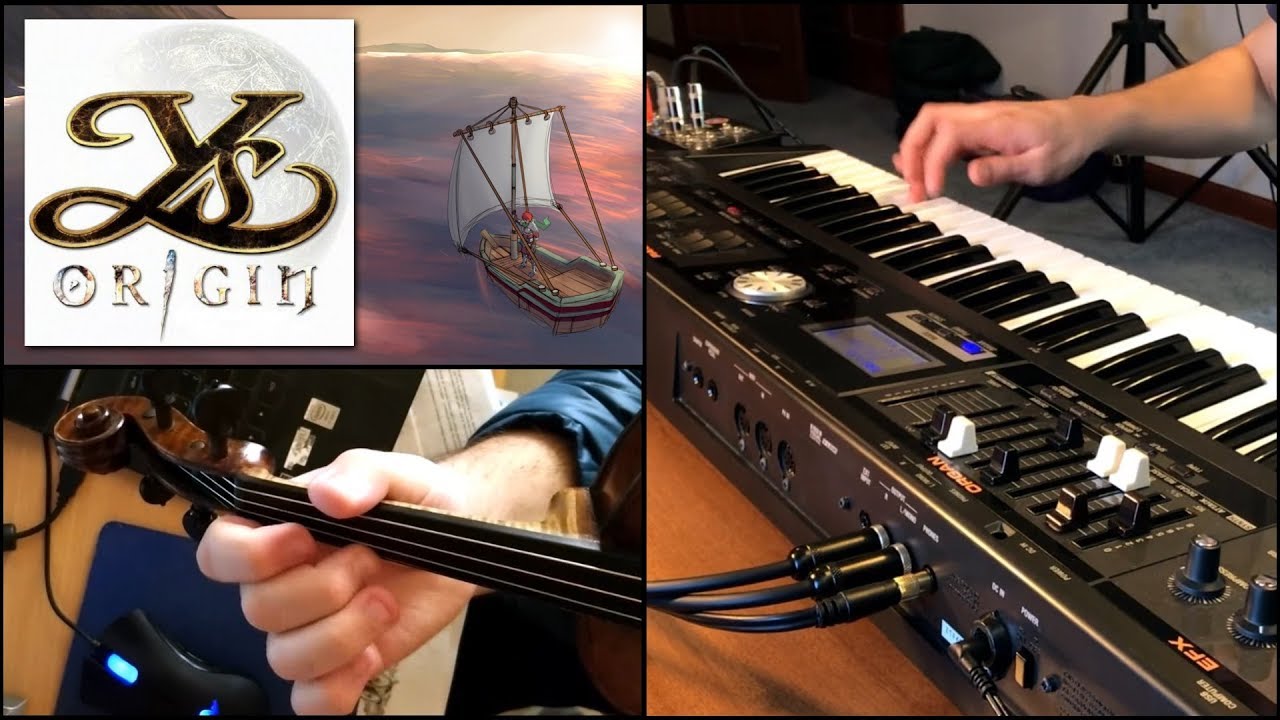 Ys Origin - Oboro (Violin & Keyboard Cover)
