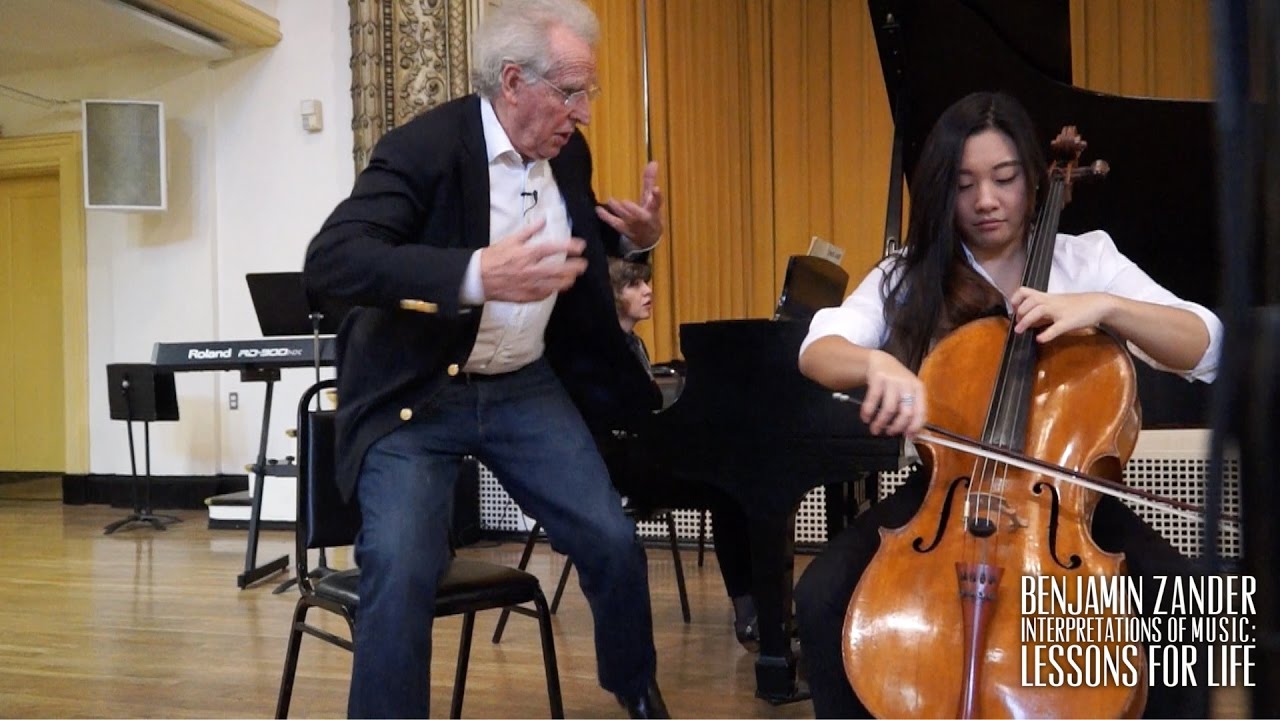 Barber: Cello Concerto - 3rd movement (Benjamin Zander - Interpretation Class)
