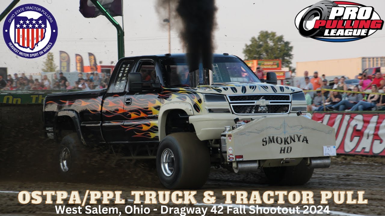 West Salem, Ohio - OSTPA/PPL Truck & Tractor Pull 2024 - Dragway 42 Fall Shootout 2024