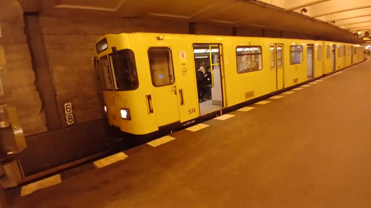 Mitfahrt Auf Der U2 Von Pankow Bis Klosterstraße im A3l 574 Teil 2