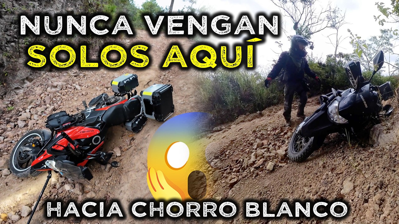 NO VENGAN SOLOS a la ruta de CHORRO BLANCO es una CALLE DEVASTADA y SIN TRÁNSITO 