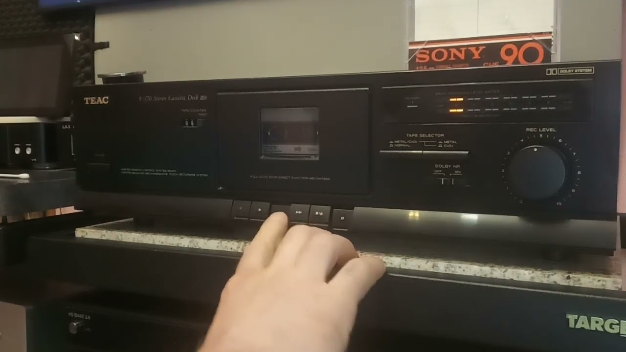 TEAC V370 Stereo Cassette Deck