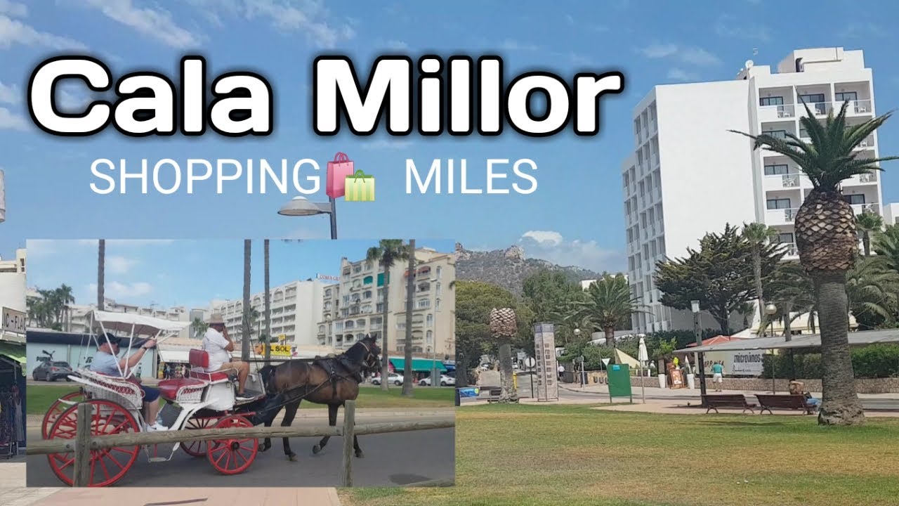 Planning to go to Punta de N' Amer Failed |  Walking through Cala Millor Shopping Miles