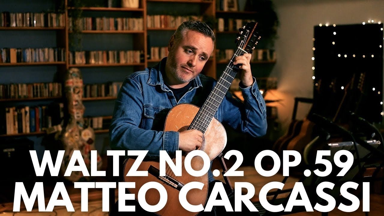 'Waltz' No.2 Op.59 by Matteo Carcassi. Matthew McAllister (Guitar).