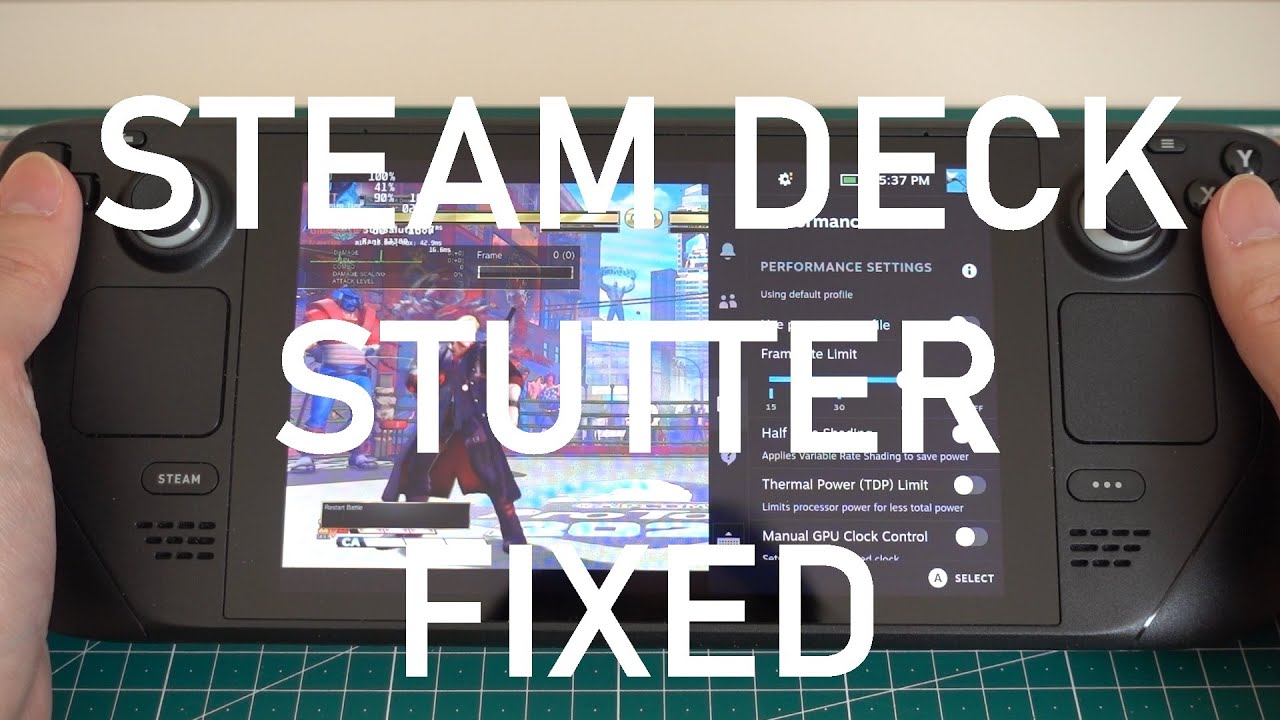 Fixed: Steam Deck stuttering