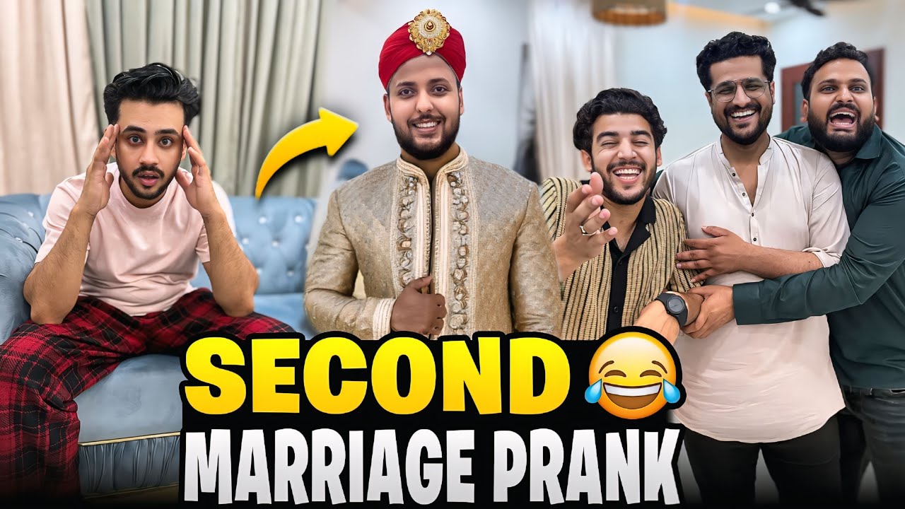 They Did Second Marriage Prank On Me 😭 || Maine Dosto Ko Ghr Se Nikaal Diya